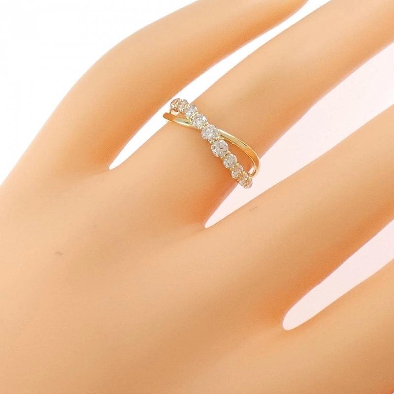 Nhẫn kim cương K18YG 0.50CT - Hàng hiệu Authentic 848779