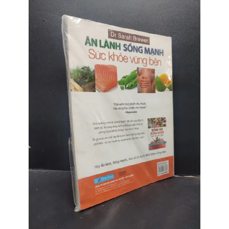 [Phiên Chợ Sách Cũ] Ăn Lành Sống Mạnh Sức Khoẻ Vững Bền Dr Sarah Brewer 2303 419193