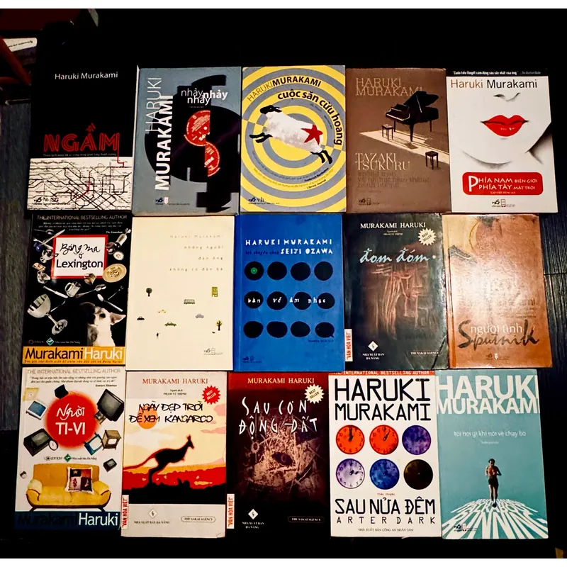 Combo 15 cuốn Haruki Murakami 558534