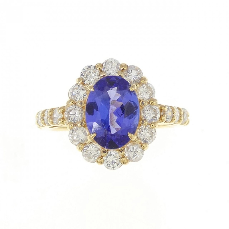 Nhẫn Tanzanite K18YG 1.20CT 673662