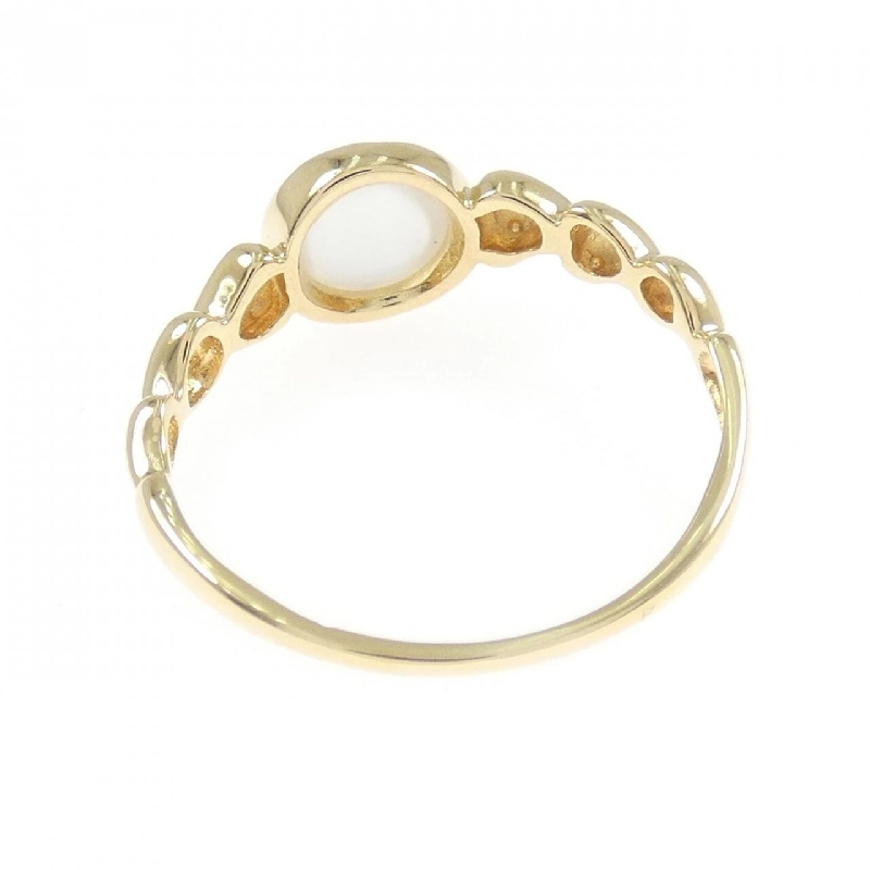 K18YG Nhẫn Đá Mặt Trăng - Hàng hiệu Chính hãng 850326