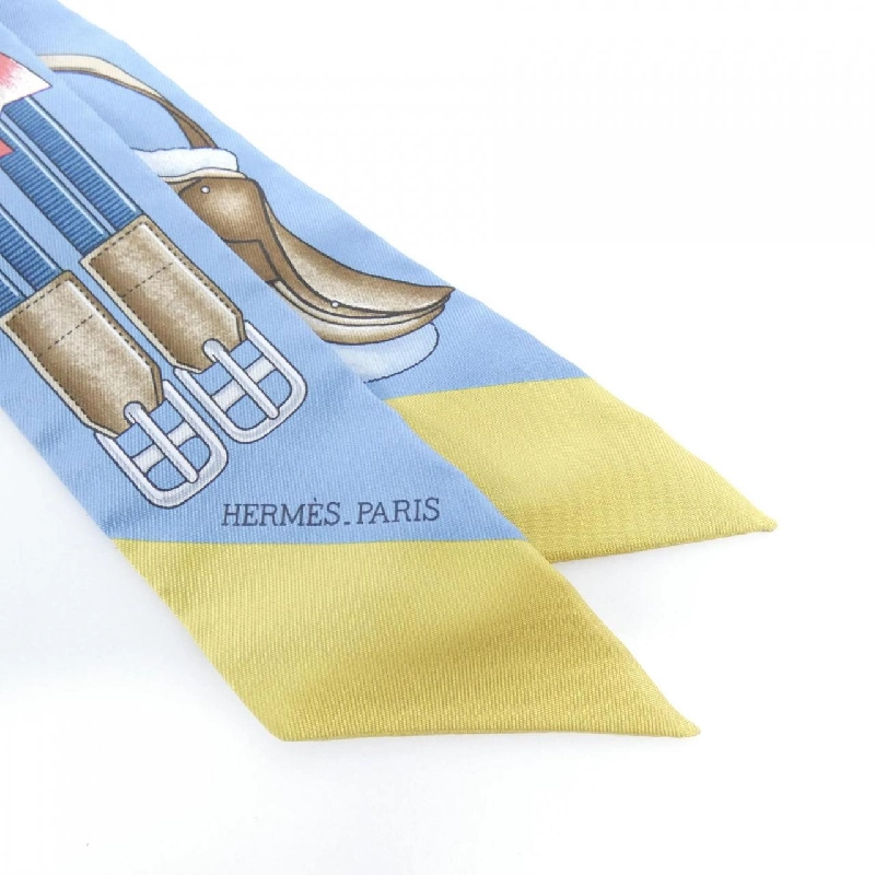 Khăn quàng cổ Hermès JUMPING Twilly 061526S - Hàng hiệu Chính hãng 806948