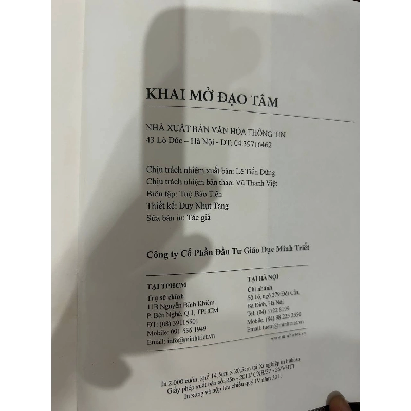 Khai mở đạo tâm - Duy Tuệ 1040660