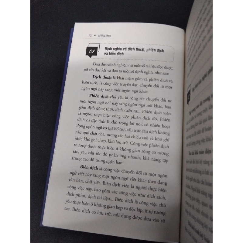 Kỹ năng nghề phiên dịch mới 90% bẩn nhẹ 2019 HCM1008 Lê Huy Khoa Kanata KỸ NĂNG 916596