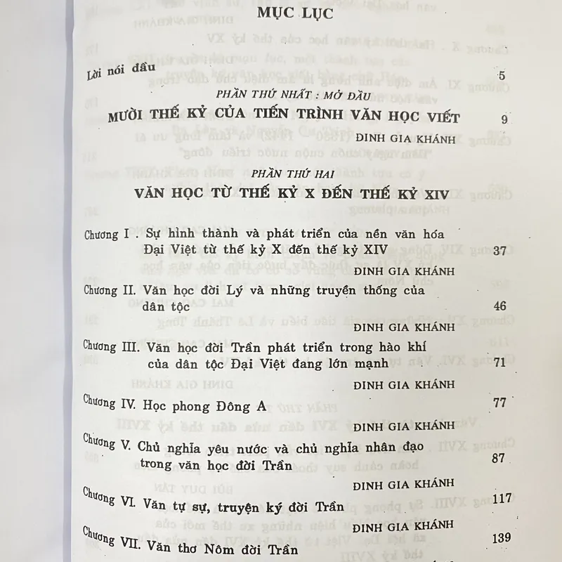 VĂN HỌC VIỆT NAM THẾ KỶ X - Nửa đầu thế kỷ XVIII ĐINH GIA KHÁNh  590572