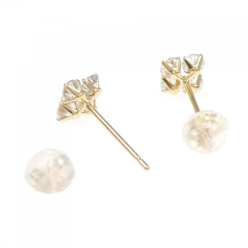 K18YG Bông tai Cubic - Hàng hiệu Chính hãng 869943