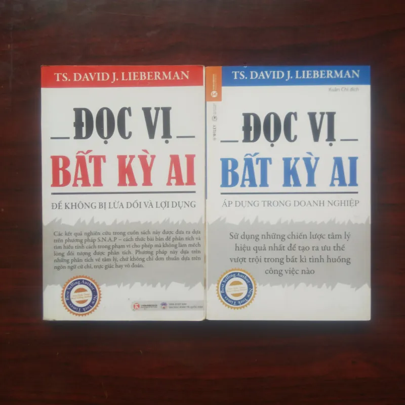 [Sách Tâm Lý] Đọc Vị Bất Kỳ Ai (David J. Lieberman) - Trọn Bộ 2/2 Cuốn 998089
