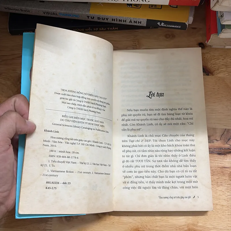 II Tựa sách: Hoa Xương Rồng Nở Trên Giày Cao Gót - Khánh Linh - 2015 695672