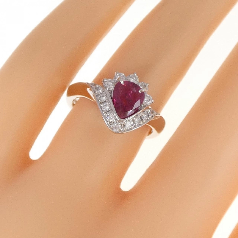 Nhẫn Ruby PT900 1.10CT 671472