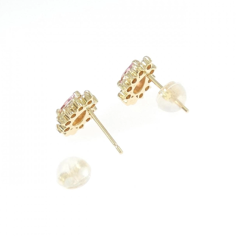 K18YG Tourmaline Bông tai - Hàng hiệu Chính hãng 872860