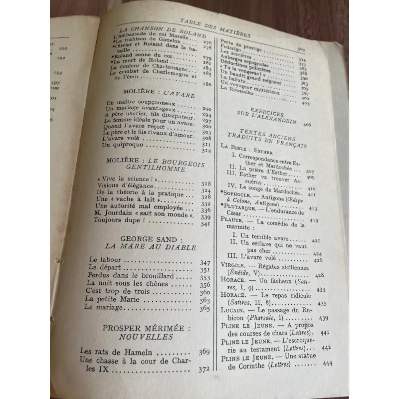 FRANÇAIS CLASSE DE 5e INITIATION LITTÉRAIRE BORDAS SPECIMEN 626688