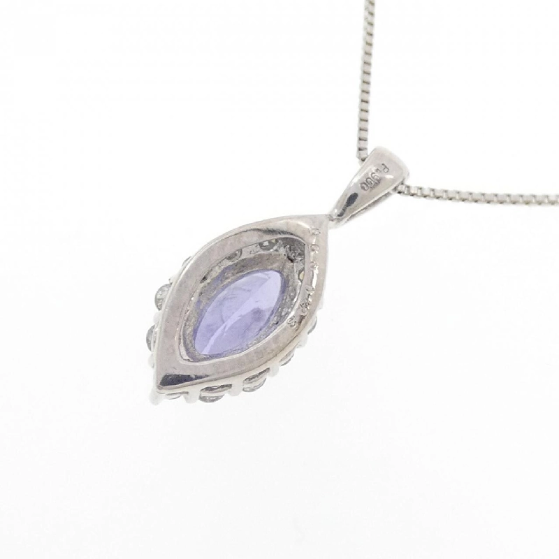 Dây chuyền Tanzanite PT900/PT850 0.65CT - Hàng hiệu Authentic 857009