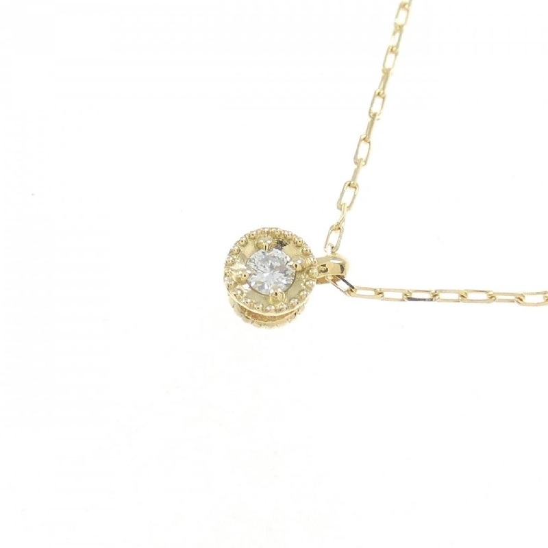 K18YG Dây chuyền Ruby - Hàng hiệu Chính hãng 861857