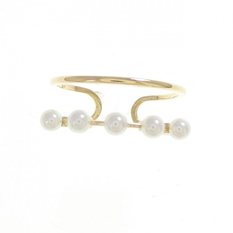 Nhẫn ngọc trai Akoya K18YG - Hàng hiệu Authentic 851566