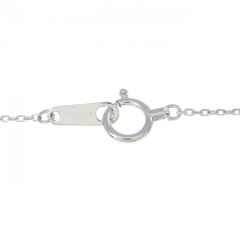 K18WG Dây chuyền kim cương hình trái tim - Hàng hiệu Authentic 862508