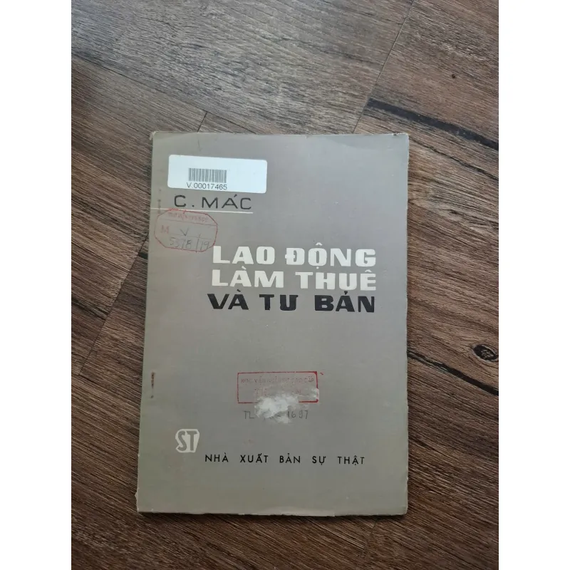 Lao Động Làm Thuê Và Tư Bản - C. Mác 715933