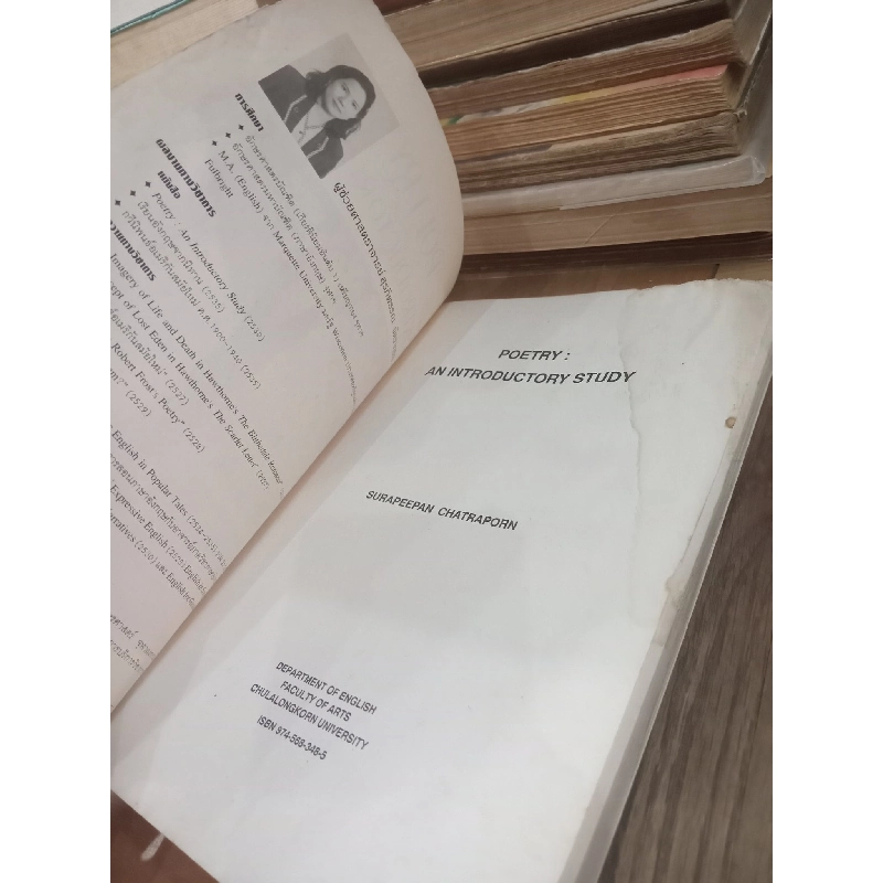 Poetry: An introductory study - Surapeepan Chatraporn 1023633