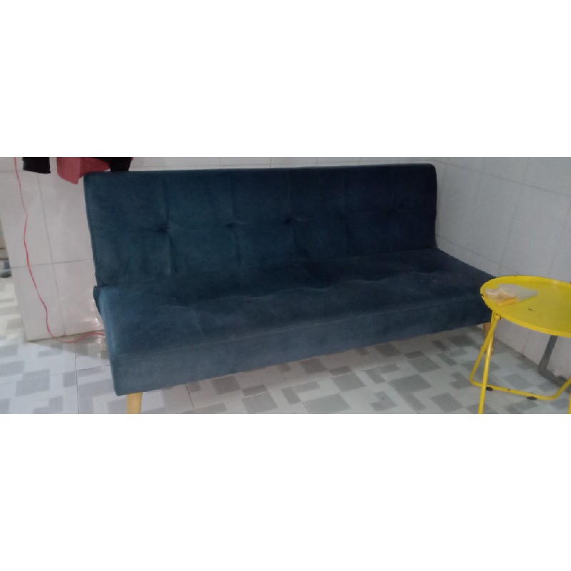 Bộ sofa giường vải nhung  14484