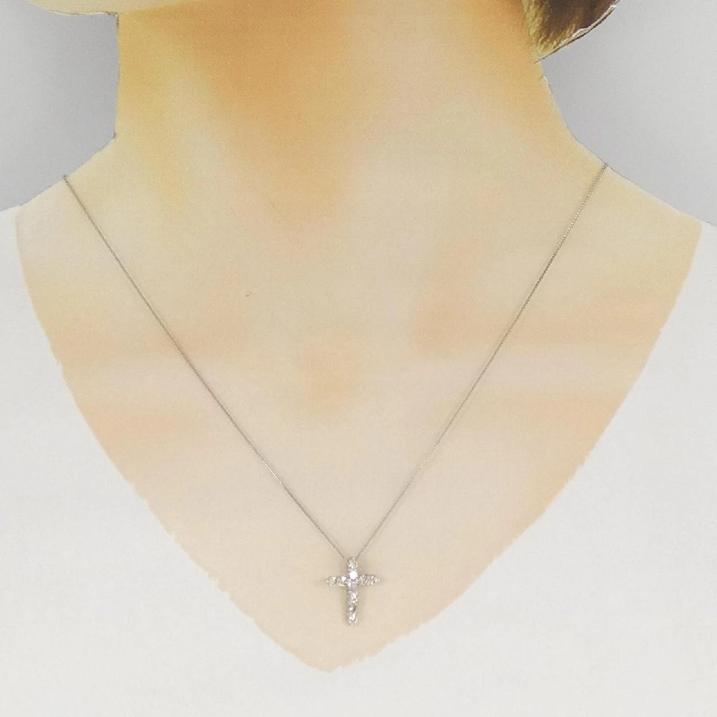 Dây chuyền kim cương PT900/PT850 0.50CT - Hàng hiệu Chính hãng 858402