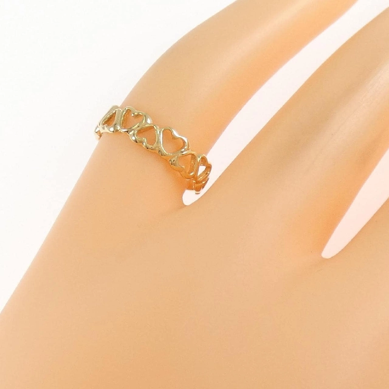 Nhẫn hồng trái tim K18YG 666731