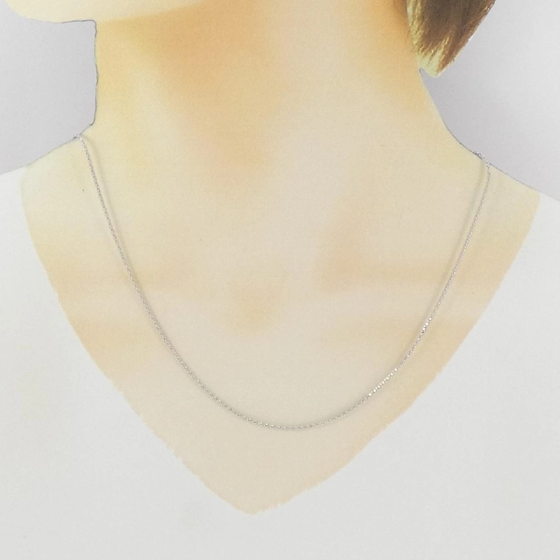 K18WG Necklace - Hàng hiệu Authentic 865654