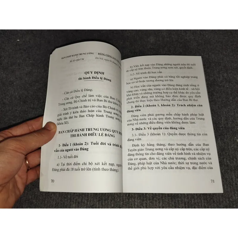 TỔ CHỨC SỰ LÃNH ĐẠO CỦA ĐẢNG TRONG QUÂN ĐỘI NHÂN DÂN VIỆT NAM 990677