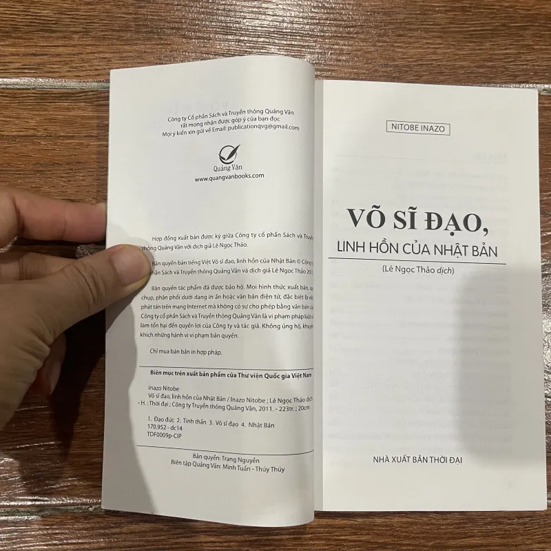 Võ sĩ đạo linh hồn của Nhật Bản - Nitobe Inazo (6) 1007096