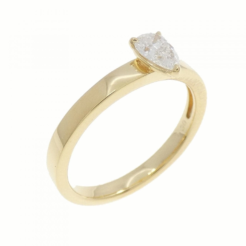 Nhẫn kim cương K18YG 0.30CT 671363