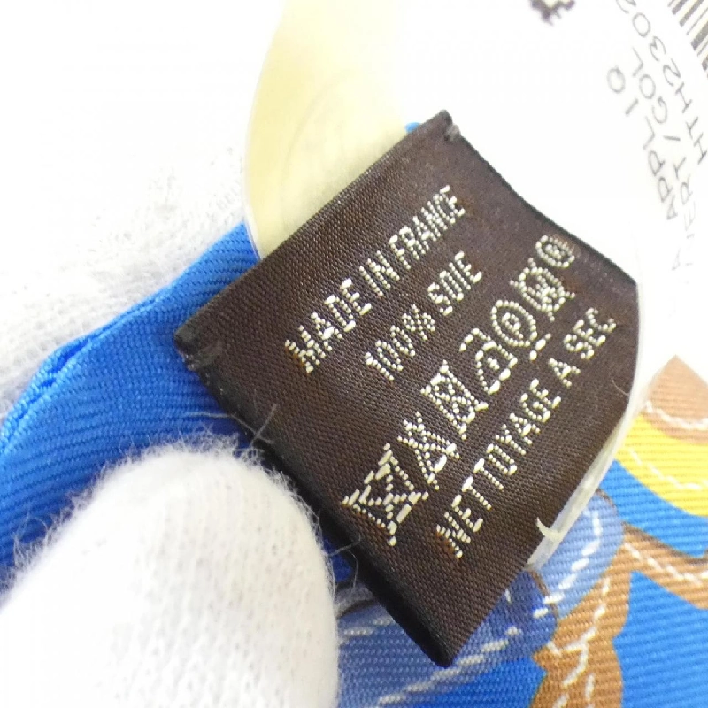 【Sản phẩm chưa sử dụng】Hermès BRIDES DE GALA APPLIQUE Twilly 063940S khăn quàng 625392