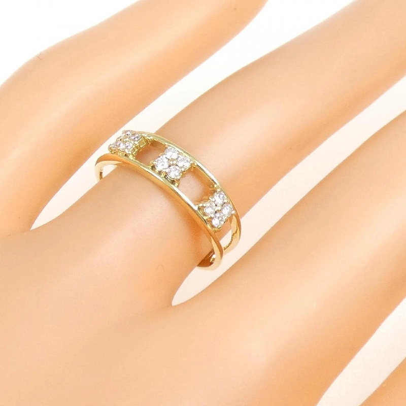 Nhẫn kim cương K18YG 0.17CT - Hàng hiệu Chính hãng 850532