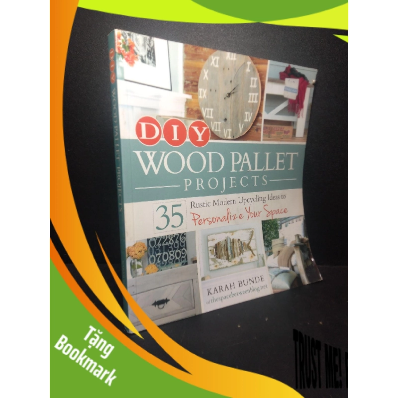 (TẶNG BOOKMARK) Diy wood pallet projects mới 80% bẩn nhẹ RBK.BMT0612 943168