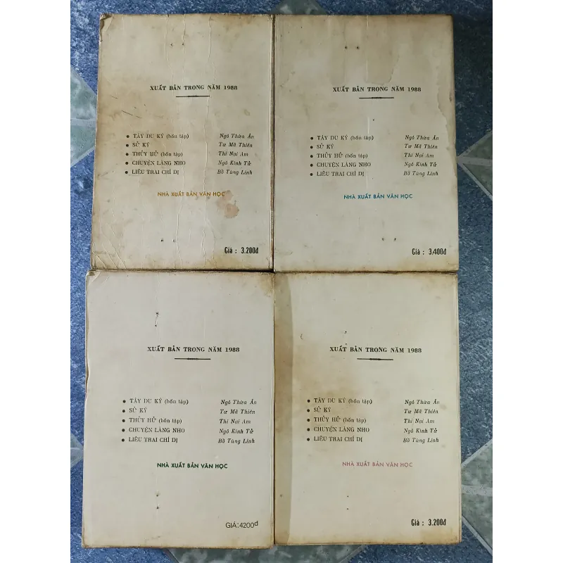 Tây Du Ký ( 4 tập) - Ngô Thừa Ân 700472