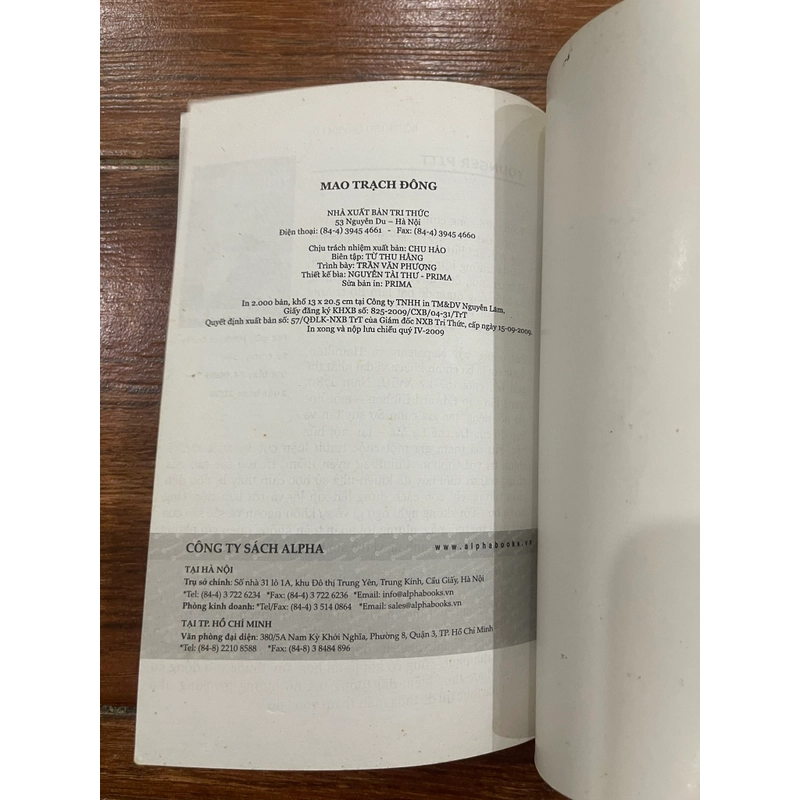 Hồ sơ quyền lực Mao Trạch Đông - Shaun Breslin (o4) 551490