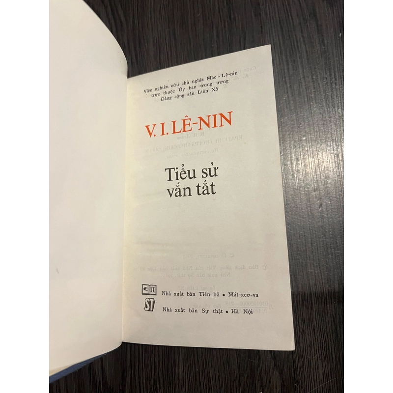 V.I. Lê - Nin tiểu sử vắn tắt 301043