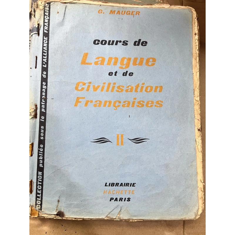 Cours de langue et de civilisation françaises 361018