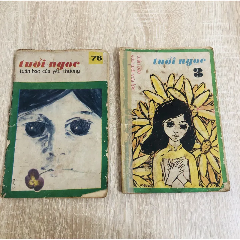 2 cuốn báo Tuổi Ngọc 1971 929453