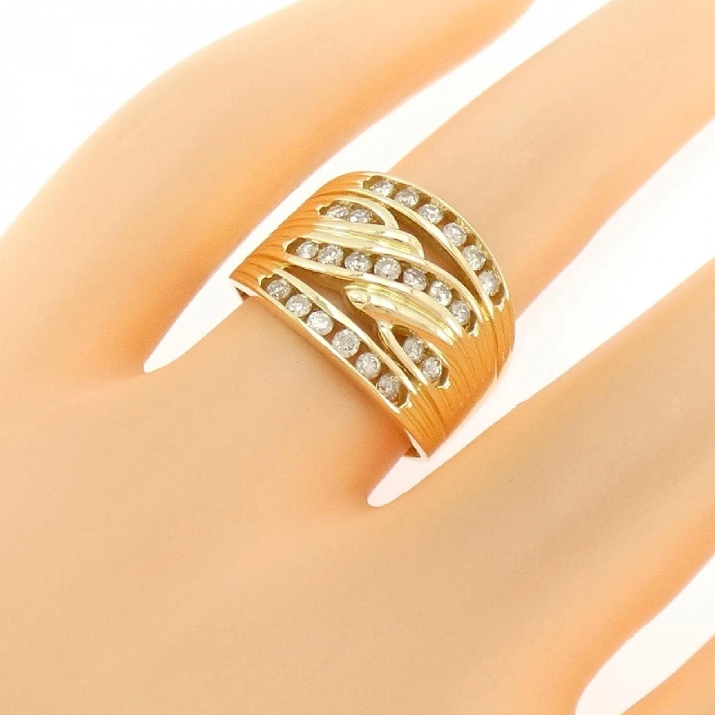 Nhẫn kim cương K18YG 0.50CT - Hàng hiệu chính hãng 853823