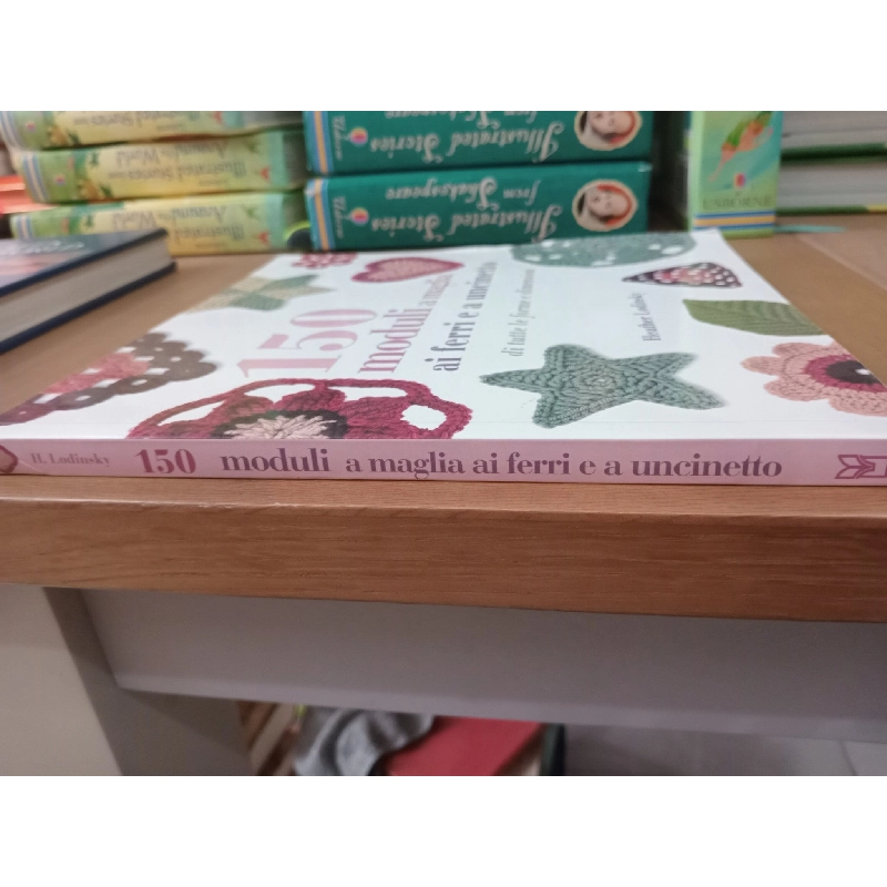 150 moduli a maglia ai ferri e a uncinetto - H. Lodinsky 574739