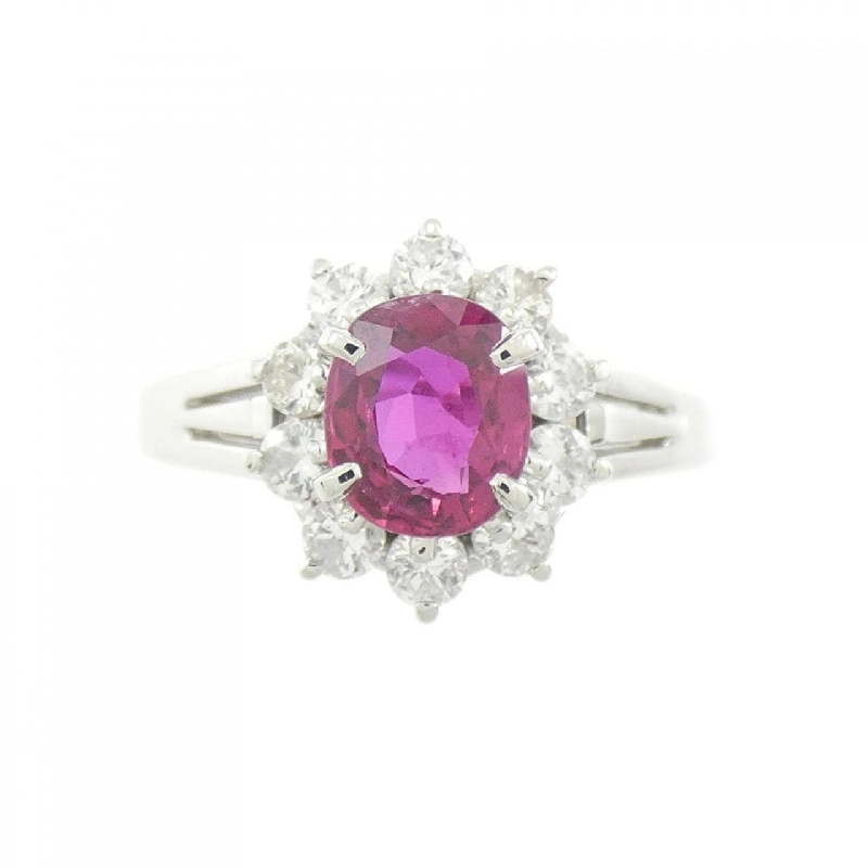 Nhẫn Ruby PT 0.69CT 672560