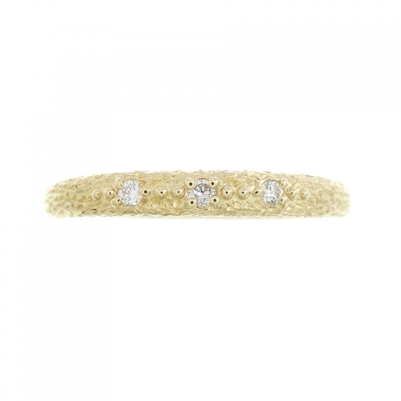 Nhẫn kim cương ba viên K18YG 0.03CT - Hàng hiệu Authentic 856296