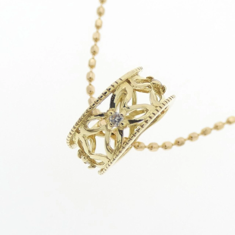 K18YG Dây chuyền kim cương 0.02CT - Hàng hiệu Chính hãng 858376