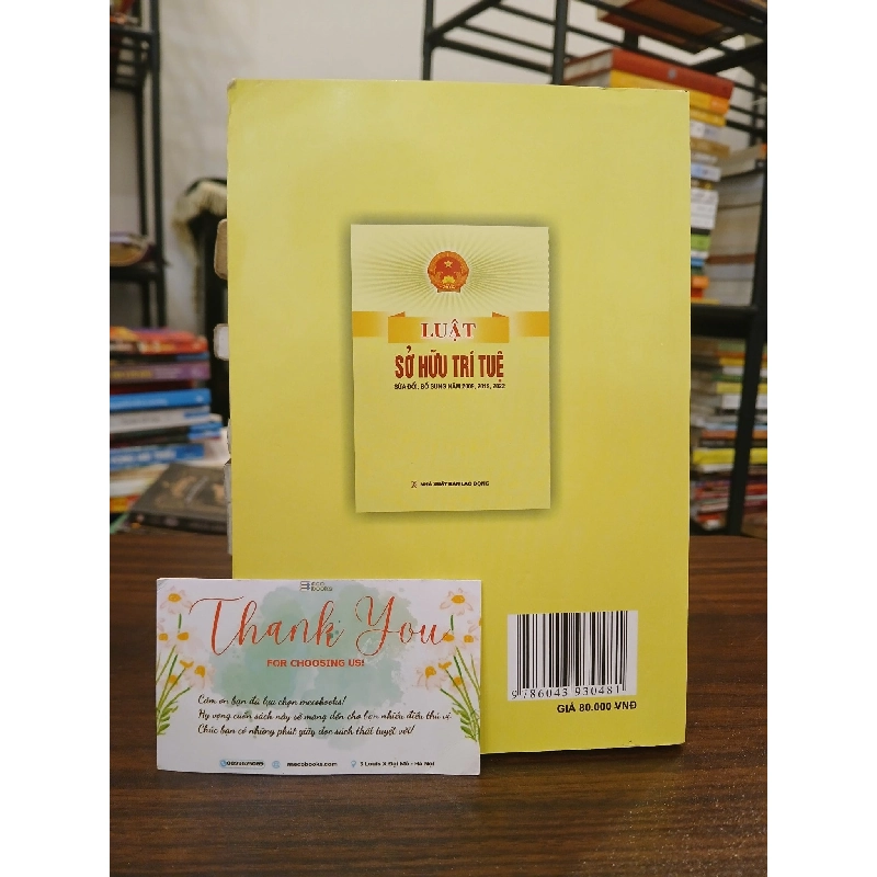 Luật sở hữu trí tuệ sửa đổi bổ sung năm 2009, 2019, 2022- nhà xuất bản Lao Động 799020