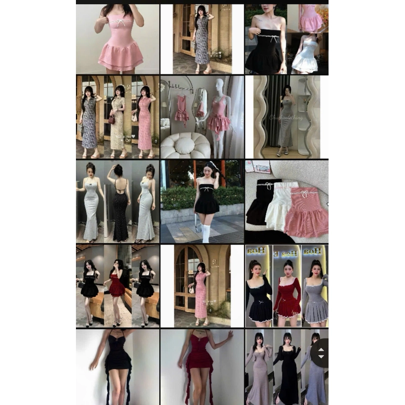 Đầm body đồng giá 69k 545498