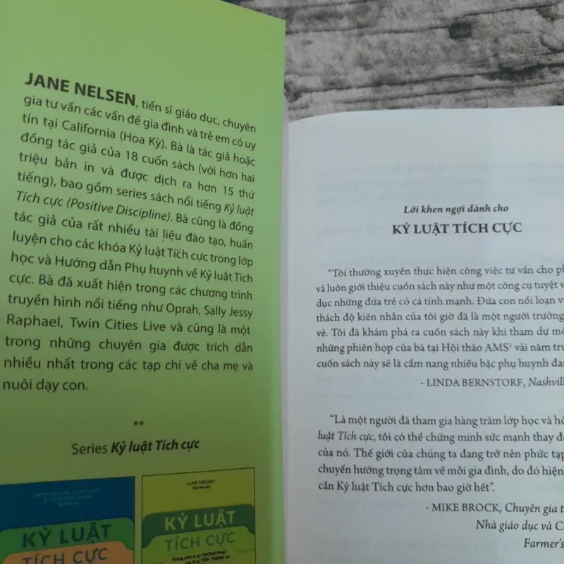 KỶ LUẬT TÍCH CỰC (Ng tác Positive Discipline)-Tg Tiến sỹ GD Jane Nelsen 795998