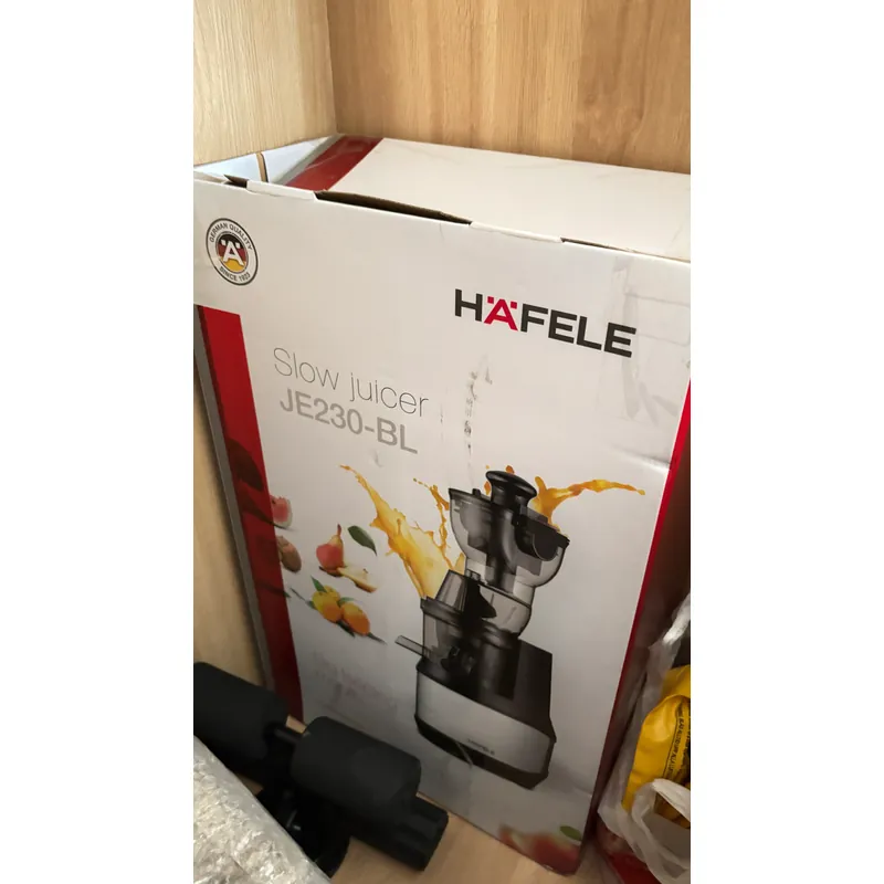 Máy ép chậm Hafele JE 230 BL chính hãng, mới dùng 1 lần 739344