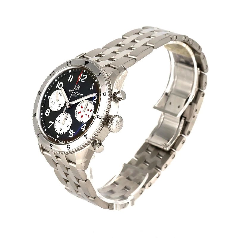 Đồng hồ Breitling Classic Avi Chronograph 42 Curtis Warhawk A23380/A233802A1L1A1 SS tự động - Hàng hiệu Chính hãng 883252