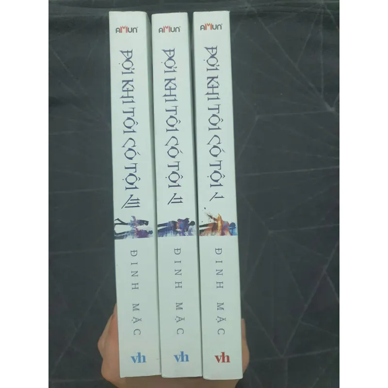 Combo "Đợi khi tôi có tội" (3 tập, new) - Đinh Mặc 561280