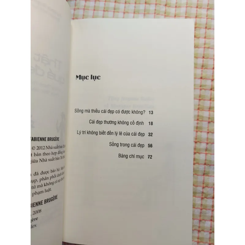 Triết học & Nghệ thuật - THẬT LÀ QUÁ ĐẸP! - FABIENNE BRUGÈRE 751842