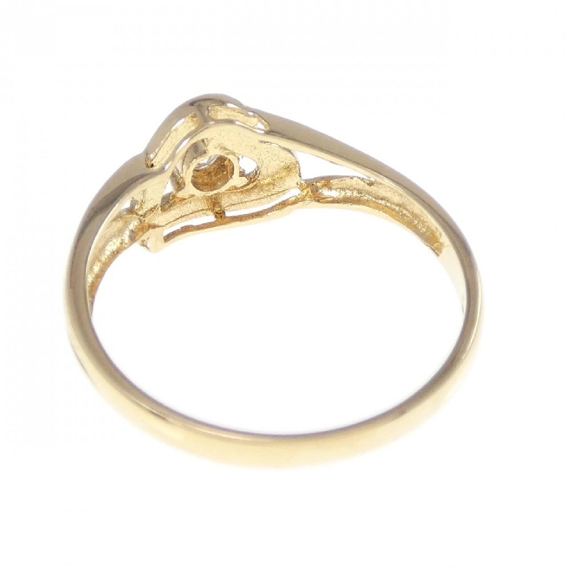 Nhẫn kim cương hình trái tim K18YG 0.10CT 668592