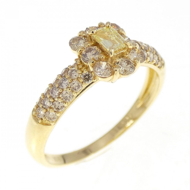 Nhẫn kim cương K18YG 0.70CT - Hàng hiệu Authentic 856069